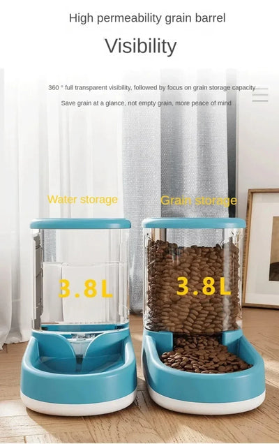 Automatic Pet Feeder – Food & Water Dispenser