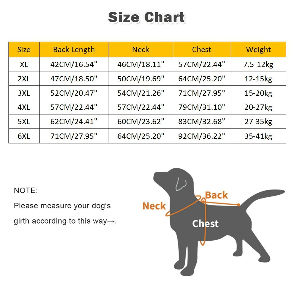 Waterproof Winter Dog Coat with Harness